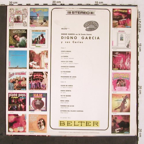 Garcia,Digno  y sus Carios: En La Costa Brava, Belter(44.212), E,  - LP - V6759 - 6,00 Euro