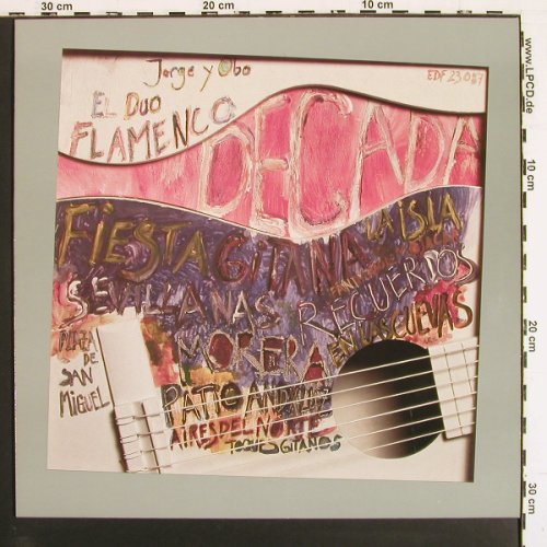 Jorge Y Obo & El Duo Flamenco: Decada, EDF (EDF 23 087), D, 1987 Typ: LP Best.-Nr.: V7390 Preis: 7,50 Euro.