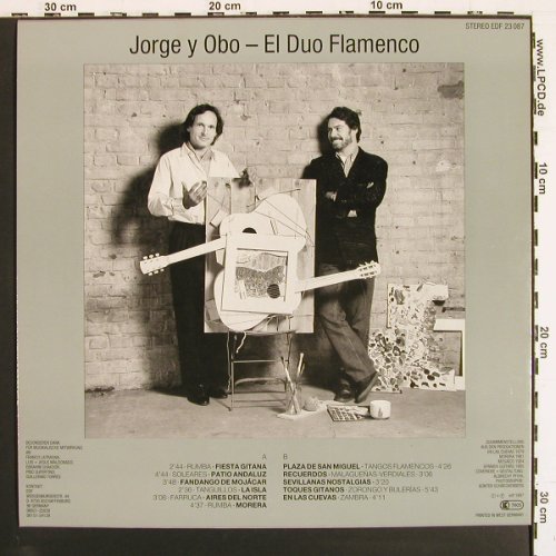 Jorge Y Obo & El Duo Flamenco: Decada, EDF (EDF 23 087), D, 1987 Typ: LP Best.-Nr.: V7390 Preis: 7,50 Euro.