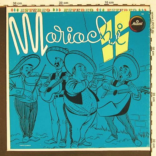 Mariachi: Mariachi Mexico, (Track1 vg-), Musart (ED 90), Mexico, 1960 Typ: LP Best.-Nr.: V7697 Preis: 7,50 Euro.