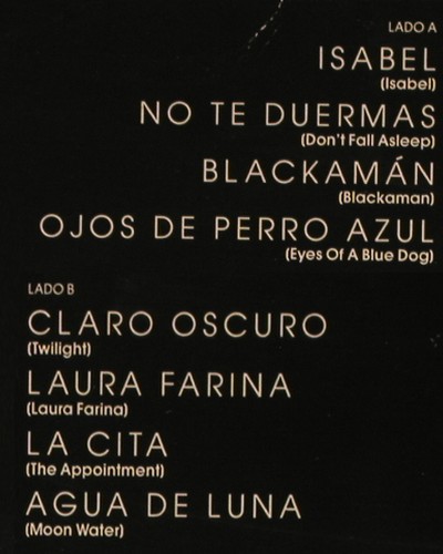 Blades,Ruben Y Seis Del Solar: Aqua de Luna, Moon Water, m-&sol;vg+, Electra (960 721-1), E, 1987 Typ: LP Best.-Nr.: V7973 Preis: 7,50 Euro.