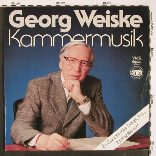 Weiske,Georg: Kammermusik, Foc, m / vg+, VMK Krebshilfe(W 94024), D, 1985 - 2LP - K1359 - 12,50 Euro
