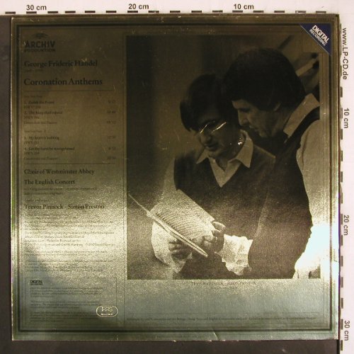 Händel,Georg Friedrich: Coronation Anthems, m /vg+, Archiv Produktion(2534 005), D, 1982 - LP - K1367 - 5,00 Euro