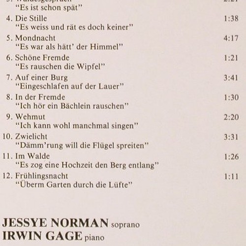 Schumann,Robert: Frauenliebe u.Leben / Liederkreis, Philips(416 672-1), NL, 1976 - LP - K1372 - 7,50 Euro