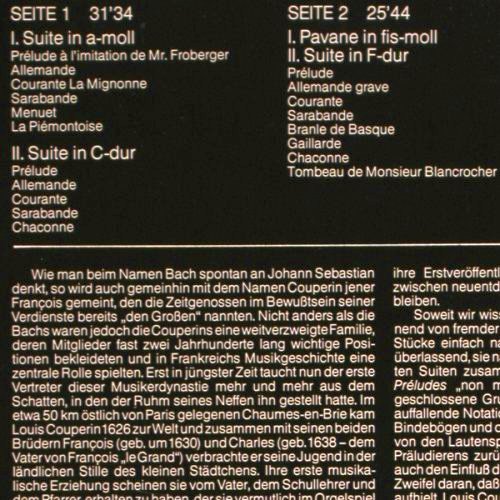 Couperin,Louis: Suiten und Pavane, Orbis/Harmonia Mundi(34 742 7), D, 1981 - LP - K1381 - 9,00 Euro