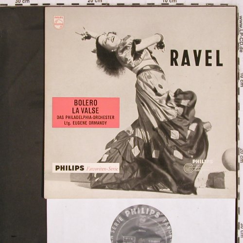 Ravel,Maurice: Bolero / La Valse, Mono, vg+/m-, Philips(S 06 604 R), D, 1958 - 10inch - K1387 - 5,00 Euro