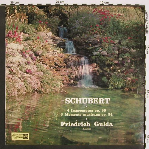 Schubert,Franz: 4 Impromtus op.40, op.94, vg+/m-, Concert Hall (SMS-2365), D Typ: LP Best.-Nr.: K1401 Preis: 6,00 Euro