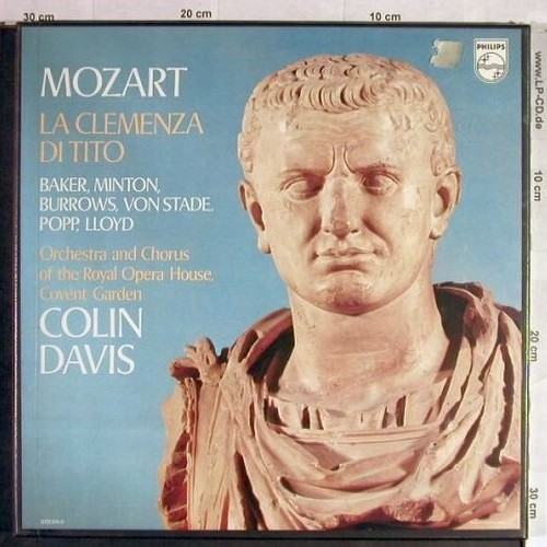 Mozart,Wolfgang Amadeus: La Clemenza Di Tito,Box, FS-New, Philips, sealed (6703 079), NL, 1977 Typ: 3LP Best.-Nr.: K1404 Preis: 30,00 Euro
