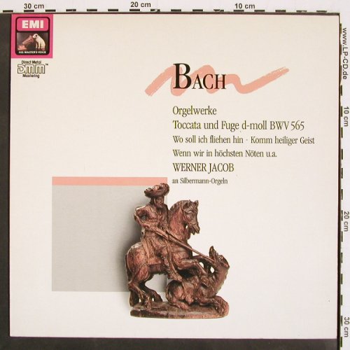 Bach,Johann Sebastian: Orgelwerke,Toccata uFuge d-moll,565, EMI (7 69390 1), D, Ri, 1988 Typ: LP Best.-Nr.: K1413 Preis: 7,50 Euro