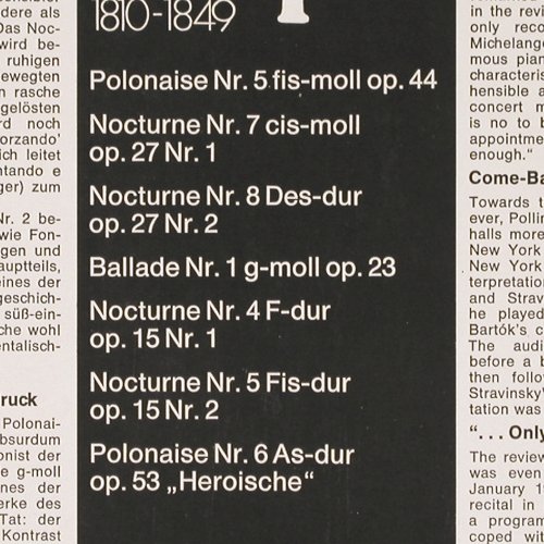 Pollini,Maurizio: Chopin-Polonaisen, EMI (C 063-01 897), D Typ: LP Best.-Nr.: K1461 Preis: 9,00 Euro.