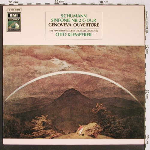 Schumann,Robert: Sinfonie Nr.2 C-Dur,Genoeva,op61,81, EMI (C 063-01 918), D Typ: LP Best.-Nr.: K1463 Preis: 9,00 Euro.
