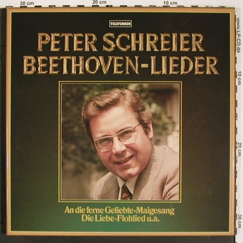 Schreier,Peter: Beethoven-Lieder, Box, Telefunken (6.35575 DX), D, 1976 Typ: 2LP Best.-Nr.: K1466 Preis: 7,50 Euro.