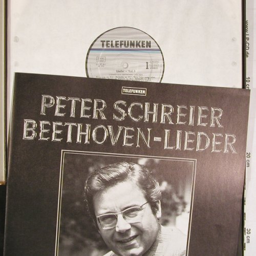 Schreier,Peter: Beethoven-Lieder, Box, Telefunken (6.35575 DX), D, 1976 Typ: 2LP Best.-Nr.: K1466 Preis: 7,50 Euro.