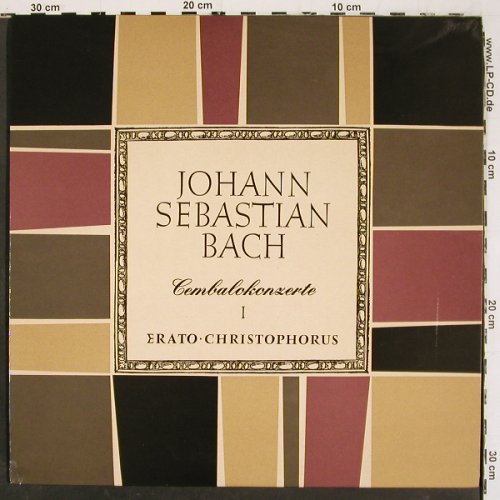 Bach,Johann Sebastian: Cembalokonzerte 1, BWV 1052,1056,54, Christophorus(CGLP 75 754), D, Mono,  - LP - K1468 - 7,50 Euro