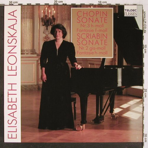 Chopin,Frederic: Sonate Nr.3,op.58,49/Sonate Nr.2, Teldec (6.44 253 AZ), D, co, 1989 Typ: LP Best.-Nr.: K1482 Preis: 7,50 Euro.