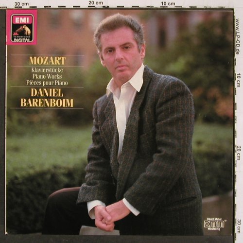 Mozart,Wolfgang Amadeus: Klavierstücke,KV397,485...9a,33b,61, EMI (27 0382 1), D, 1986 Typ: LP Best.-Nr.: K1485 Preis: 9,00 Euro.