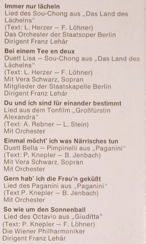 Tauber,Richard &sol; Franz Lehar: Dokument einer Freundschaft,vg+&sol;m-, H&ouml;rZu Diskothek 10 (HZEL 77), D Typ: LP Best.-Nr.: K1488 Preis: 5,00 Euro.