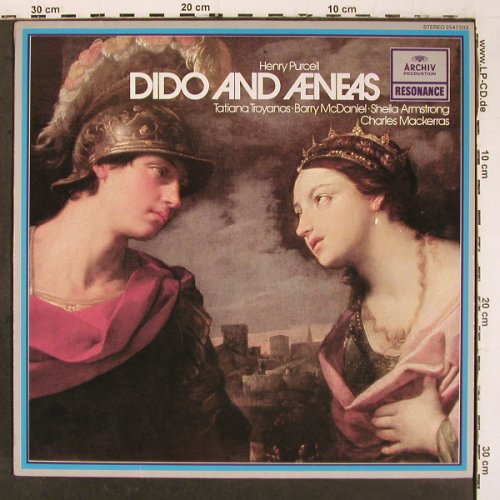 Purcell,Henry: Dido and Aeneas (1967), Archiv Resonance (2547 032), D, Ri Typ: LP Best.-Nr.: K1492 Preis: 7,50 Euro.