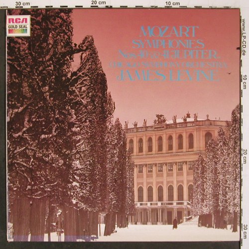Mozart,Wolfgang Amadeus: Sinfonien Nr.40 & 41 (Jupiter), RCA Gold Seal (GL 84413), I, 1986 Typ: LP Best.-Nr.: K1496 Preis: 6,00 Euro.