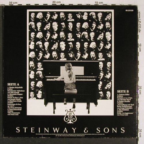 V.A.Freude am Spielen: Ausz&uuml;ge a.d.30 Steinway Klavierwett, Steinway (66.23 529), D, Foc, 1984 Typ: LP Best.-Nr.: K1501 Preis: 7,50 Euro.