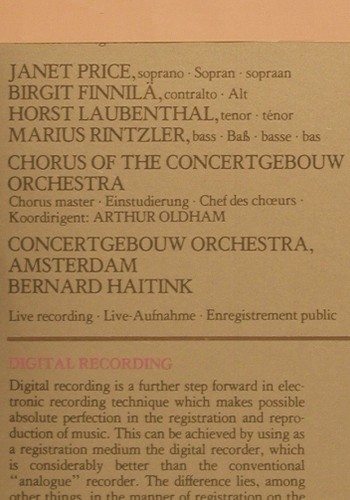 Beethoven,Ludwig van: Symphonie No.9, FS-New, sealed, Philips (6769 067), NL, 1980 Typ: 2LP Best.-Nr.: K1519 Preis: 20,00 Euro.