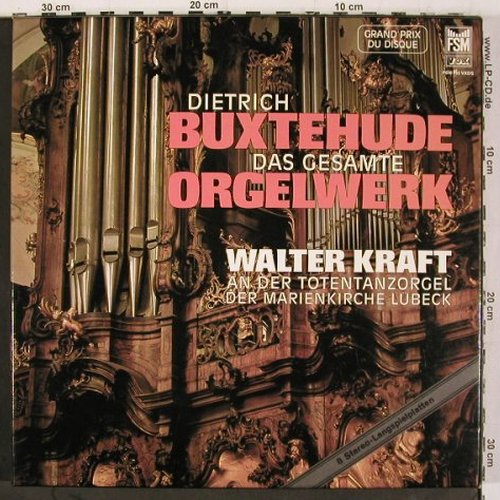 Buxtehude,Dietrich: Das komplette Orgelwerk, Box, FSM&sol;VOX (FSM 103), D Typ: 8LP Best.-Nr.: K1529 Preis: 30,00 Euro.