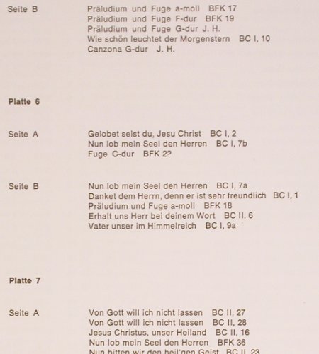 Buxtehude,Dietrich: Das komplette Orgelwerk, Box, FSM&sol;VOX (FSM 103), D Typ: 8LP Best.-Nr.: K1529 Preis: 30,00 Euro.