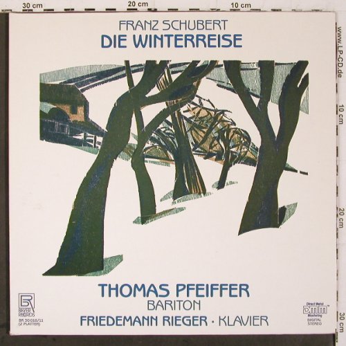 Schubert,Franz: Die Winterreise,Einsamkeit, Foc, Bayer Records(BR 30 010/11), D, 1987 - 2LP - K1531 - 12,50 Euro