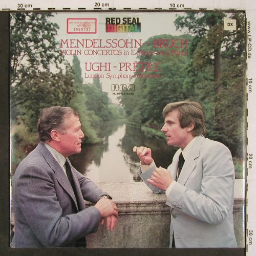 Mendelssohn,Felix &sol; Max Bruch: Violin Concertos in e minor&sol;g minor, RCA Red Seal (RL 31648), I, FS-New, 1982 Typ: LP Best.-Nr.: K1533 Preis: 14,00 Euro.