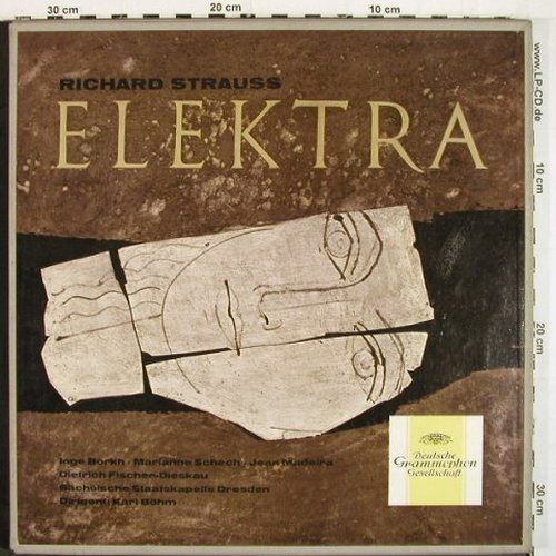 Strauss,Richard: Elektra, Box, Libretto, Book, D.Gr. (18 690&sol;91), D, Mono, 1961 Typ: 2LP Best.-Nr.: K1546 Preis: 17,50 Euro.