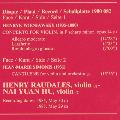 V.A.Int.K&ouml;nigin Elisabeth v.Belgien: Musikwettbewerb 85, Box, 10 Tr., Phonic (2980 010), B, 1985 Typ: 3LP Best.-Nr.: K1568 Preis: 12,50 Euro.