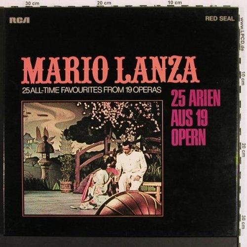 Lanza,Mario: 25 Arien Aus 19 Opern, Box, RCA Red Seal(RK 11 529/1-2), D, 1972 - 2LP - K1590 - 5,00 Euro