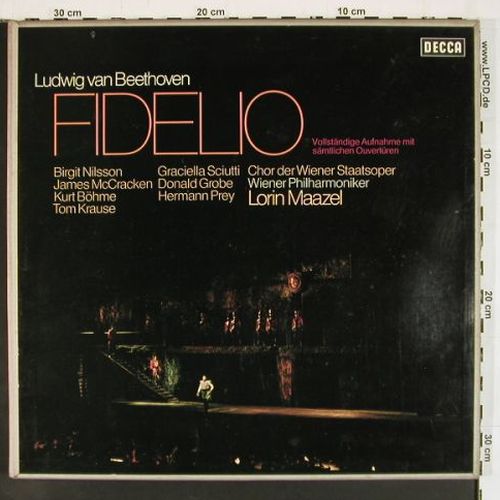 Beethoven,Ludwig van: Fidelio,Box, Decca (SMA 25 047-D&sol;1-), D, 1970 Typ: 3LP Best.-Nr.: K1613 Preis: 12,50 Euro.