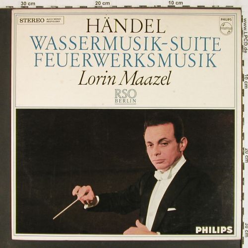 Händel,Georg Friedrich: Wassermusik-Suite/Feuerwerksmusik, Philips(88 083 DY), NL, 1976 - LP - K1616 - 6,00 Euro