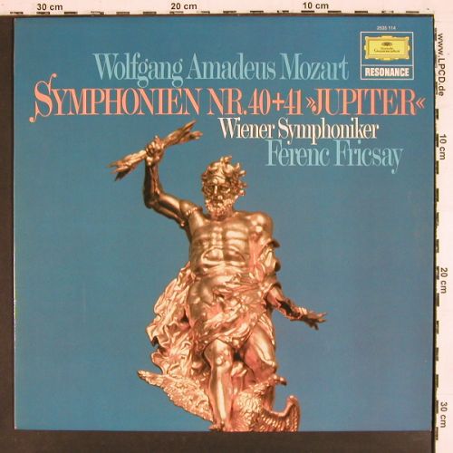 Mozart,Wolfgang Amadeus: Sinfonien Nr.40 & 41 "Jupiter", D.Gr. Resonance(2535 114), D, 1974 - LP - K1620 - 6,00 Euro