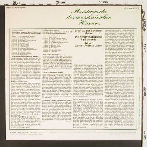 Ochs,Siegfried / K.H.Pillney: 's kommt ein Vogel geflogen..., EMI(C 063-28 180), D,  - LP - K1625 - 7,50 Euro