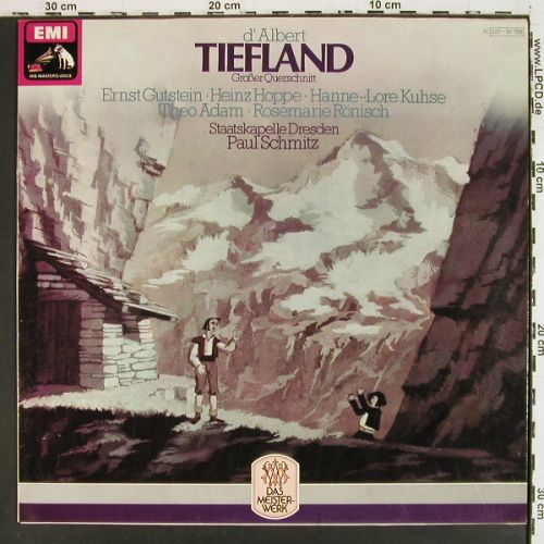 d'Albert,Eug�ne: Tiefland - Gro&szlig;er Querschnitt, EMI(037-30 756), D, Ri,  - LP - K1626 - 3,00 Euro