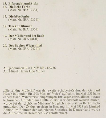H&uuml;sch,Gerhard: Lebendige Vergangenheit - V, LV(LV 204), A,rec.1934,  - LP - K1628 - 7,50 Euro