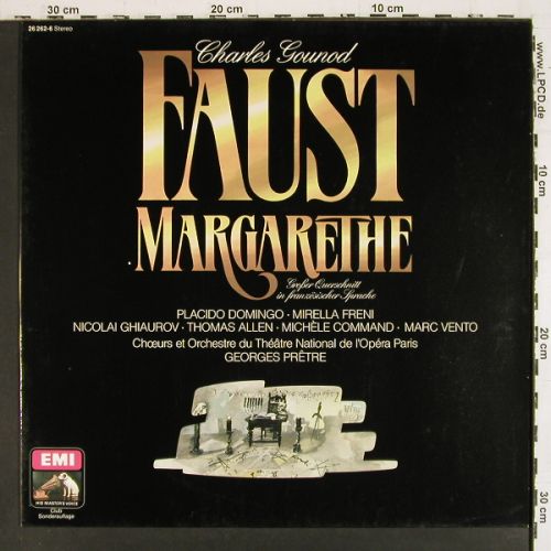 Gounod,Charles: Faust(Margarethe)-Gr.Querschnitt, EMI(26 262-6), D Club Ed., 1979 - LP - K1630 - 3,00 Euro