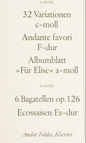 Beethoven,Ludwig van: 32 Variationen c-moll, Andante f.., Heliodor (89 514), D, 1965 Typ: LP Best.-Nr.: K1635 Preis: 9,00 Euro.