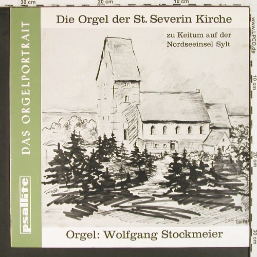 Stockmeier,Wolfgang: Johann Sebastian Bach &sol; H&auml;ndel, Psallite Orgelportrait (PSAL 120&sol;140672), D, Mono Typ: LP Best.-Nr.: K1675 Preis: 20,00 Euro.