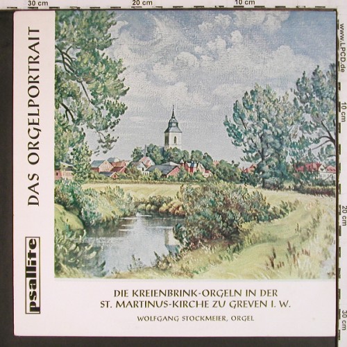 Stockmeier,Wolfgang: Camillo Schumann,Sigfrid Karg-Elert, Psallite Orgelportrait (PSAL 231&sol;120678), D, m--&sol;m- Typ: LP Best.-Nr.: K1680 Preis: 12,50 Euro.