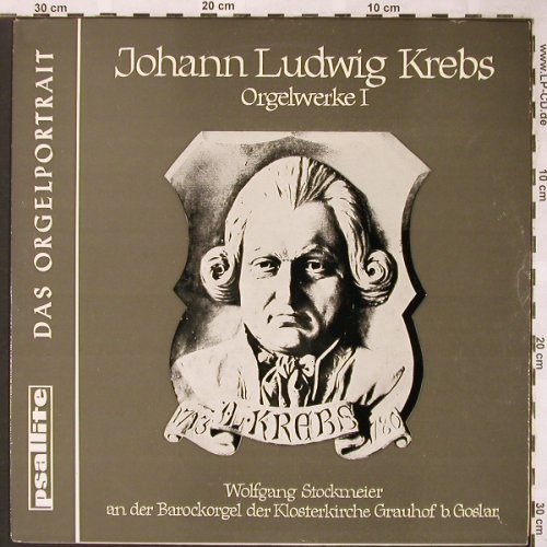Stockmeier,Wolfgang: Johan Ludwig Krebs,Orgelwerke I, Psallite Orgelportrait (PSAL 162&sol;200974), D Typ: LP Best.-Nr.: K1684 Preis: 20,00 Euro.