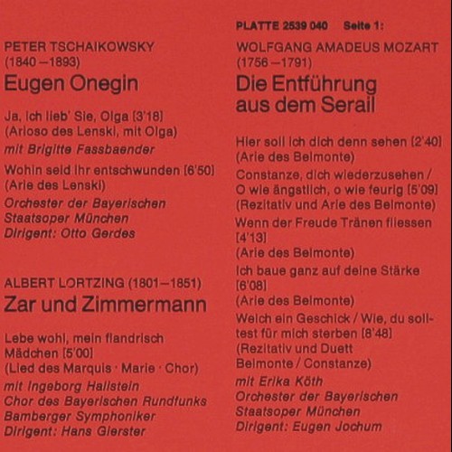Wunderlich,Fritz: Ein Portrait aus Oratorium & Oper, D.Gr. Privilege (2705 017), D Box Typ: 2LP Best.-Nr.: L5732 Preis: 7,50 Euro.
