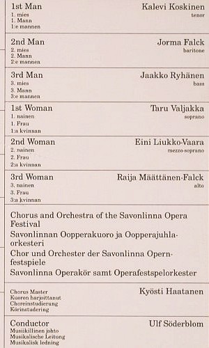 Kokkonen,Joonas: The Last Temptations, Box, FS-New, Finnlandia (FA 104 LP3), SF,sealed, 1984 Typ: 3LP Best.-Nr.: L6805 Preis: 30,00 Euro.