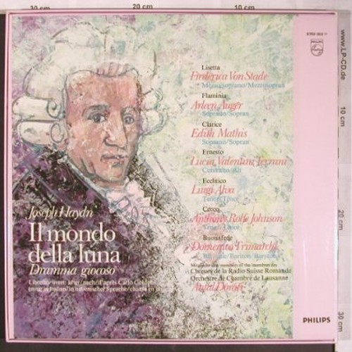 Haydn,Joseph: IL mondo della Luna, Box, Philips(6769 003), NL, 1978 - 4LP - L8136 - 20,00 Euro