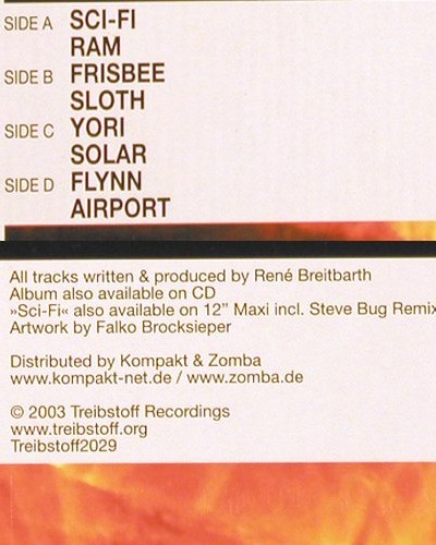 Breitbarth,Renee: Solar, Treibstoff (2029), D, 2003 Typ: 12"*2 Best.-Nr.: V5177 Preis: 17,50 Euro