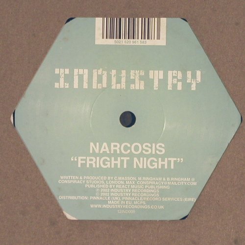 Influx Datum - Narcosis: So sweet / Friday Night, Industry (12ind 009), EU, 2002 Typ: 12" Best.-Nr.: V5180 Preis: 6,00 Euro
