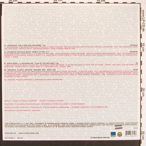 V.A.Morricone RMX EP: Terranova..Fantastic, Bigga Bush..., WEA (8573 87582-0), D, 2001 Typ: 12" Best.-Nr.: V6129 Preis: 6,00 Euro.