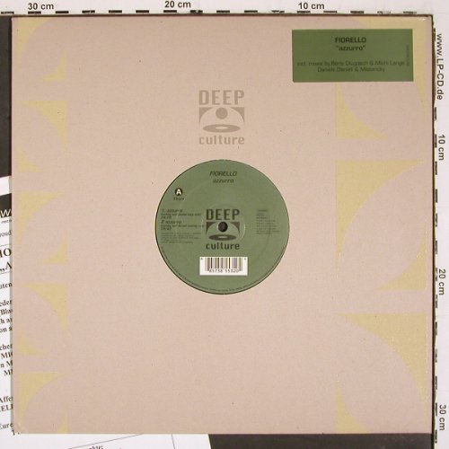 Fiorello: Azzurro*4, Deep Culture, FLC (8573 85532-0), D, 2000 Typ: 12" Best.-Nr.: V6232 Preis: 7,50 Euro.
